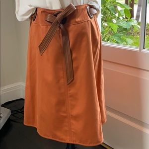 VALENTINO skirt with leather belt